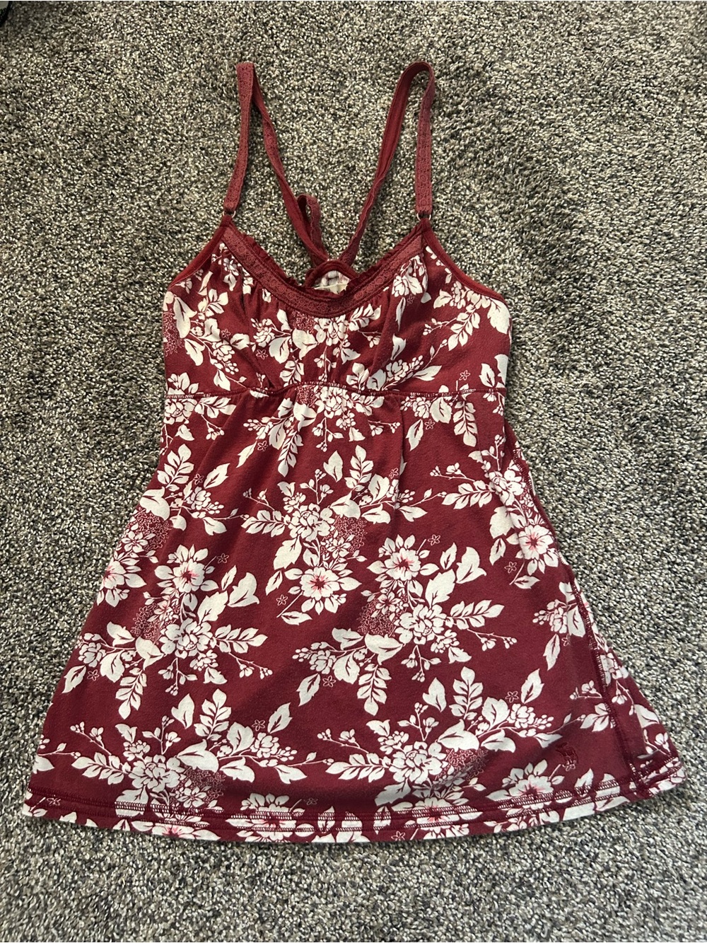 Y2k Abercrombie and Fitch Babydoll Top
